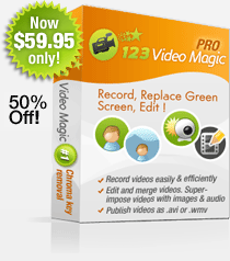 123VideoMagicPro Video Editing Software screenshot